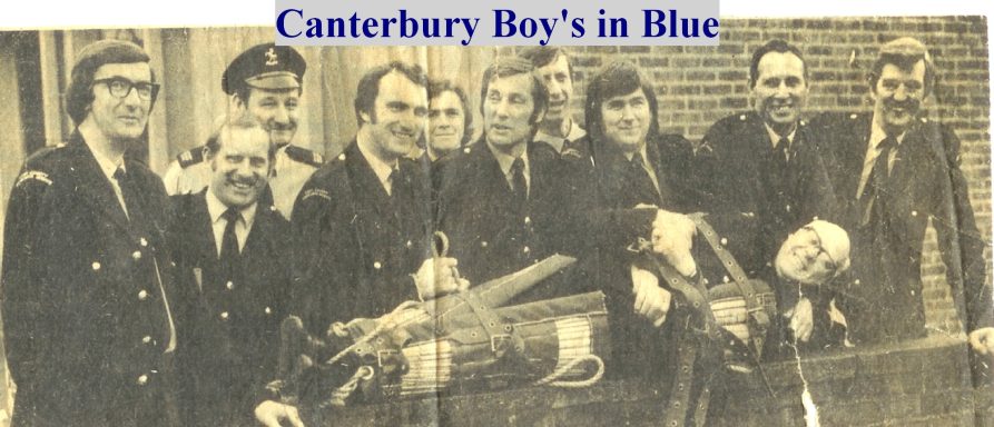 Canterbury's Boys in Blue